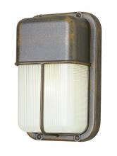 Trans Globe 41103 BK - 1 LIGHT OUTDOOR BULKHEAD